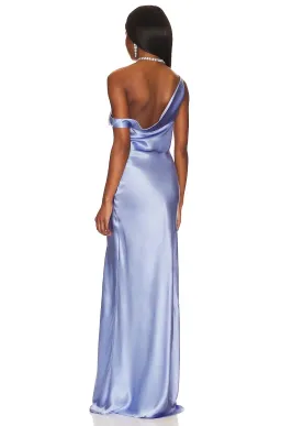 Natalie Rolt Monika Gown in Bluebell Size 1 / AU 8 for rent on The Volte - image 3