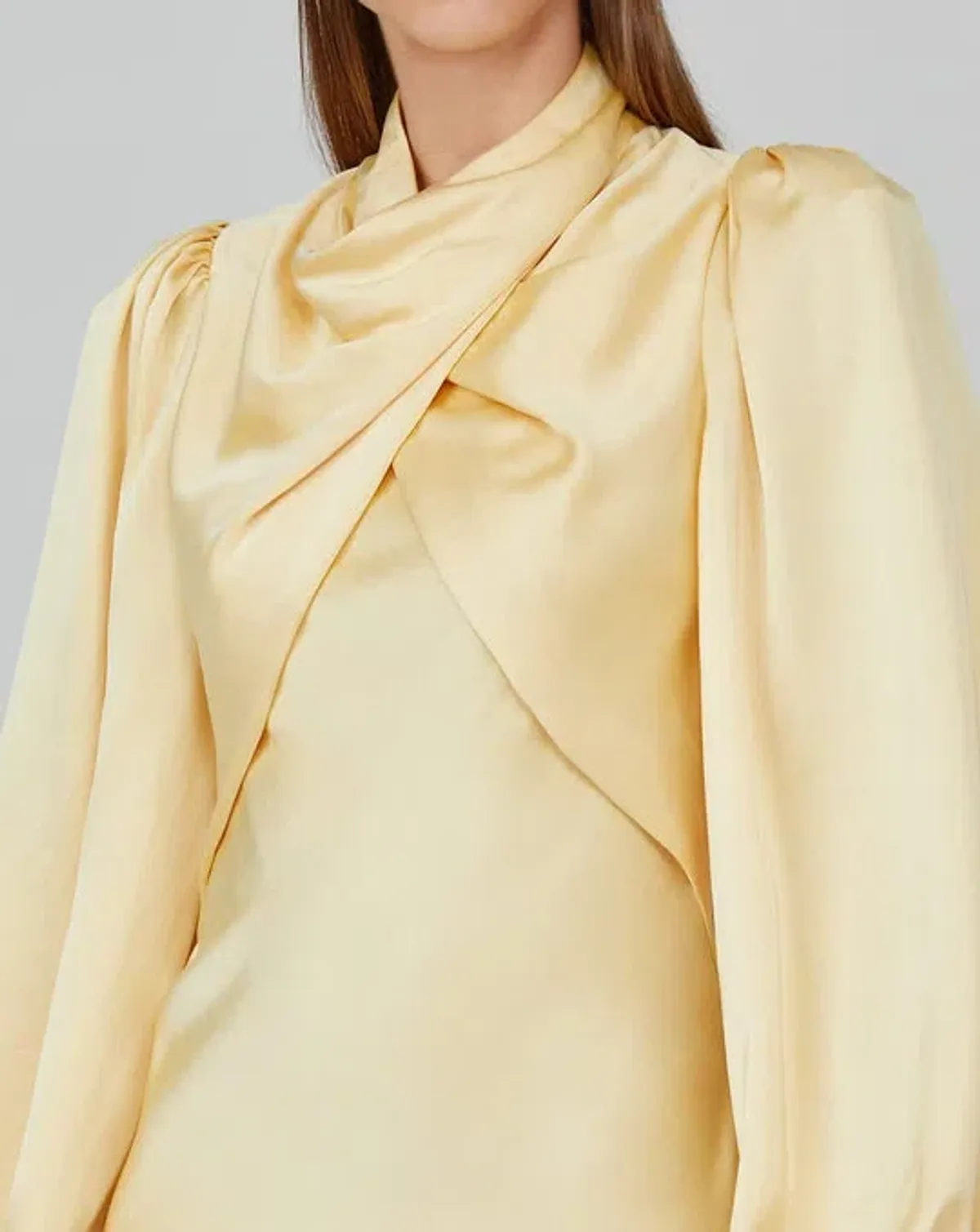 Acler The Lindhurst Dress in Lemon Size 6  - Image 2