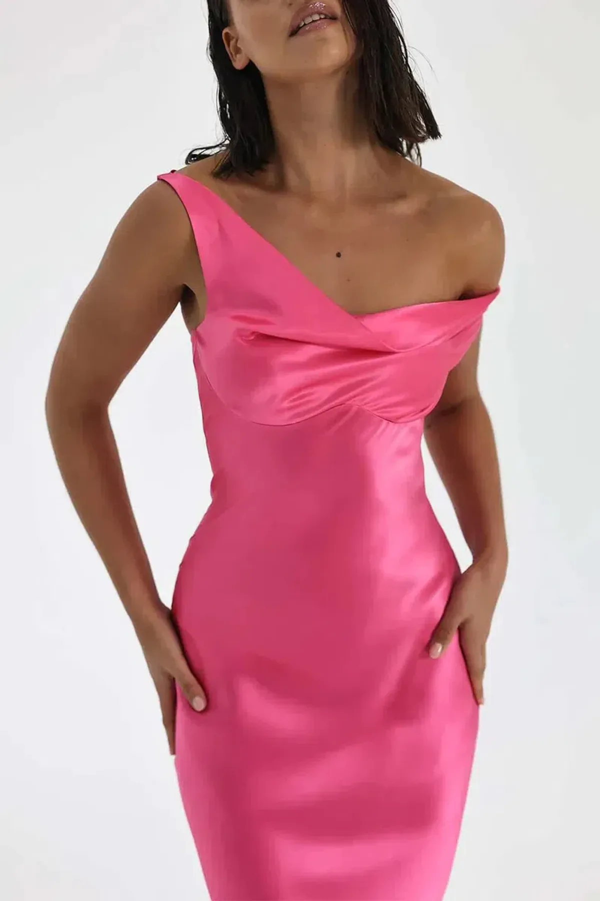 Natalie Rolt Monika Gown Pink Size 10 - Image 8
