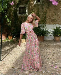 Hansen & Gretel Flores Dress Floral Size 8  for rent on The Volte - image 1