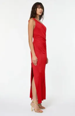 Manning Cartell Digital Love One Shoulder Dress Red Size 14 / XL for rent on The Volte - image 3