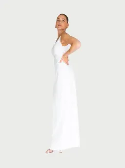 Isabelle Quinn Daisy Maxi Dress in Ivory Size 6 for rent on The Volte - image 2
