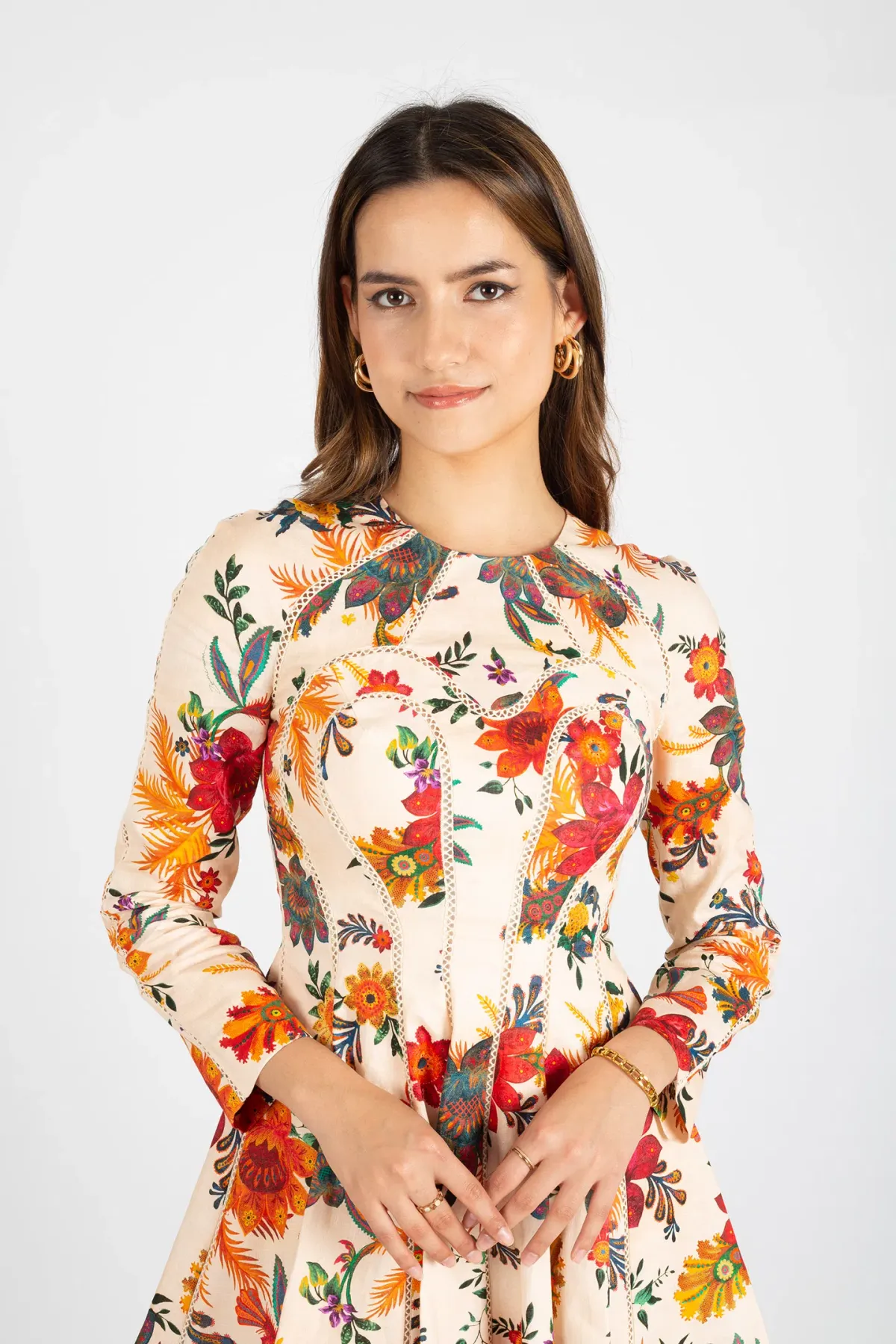 Zimmermann Ginger Fit & Flare Mini Dress Floral Size 0 / AU 8 - Image 5