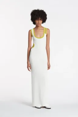 Sir the Label Evalina Cutout Dress White Size AU 6 for rent on The Volte - image 1