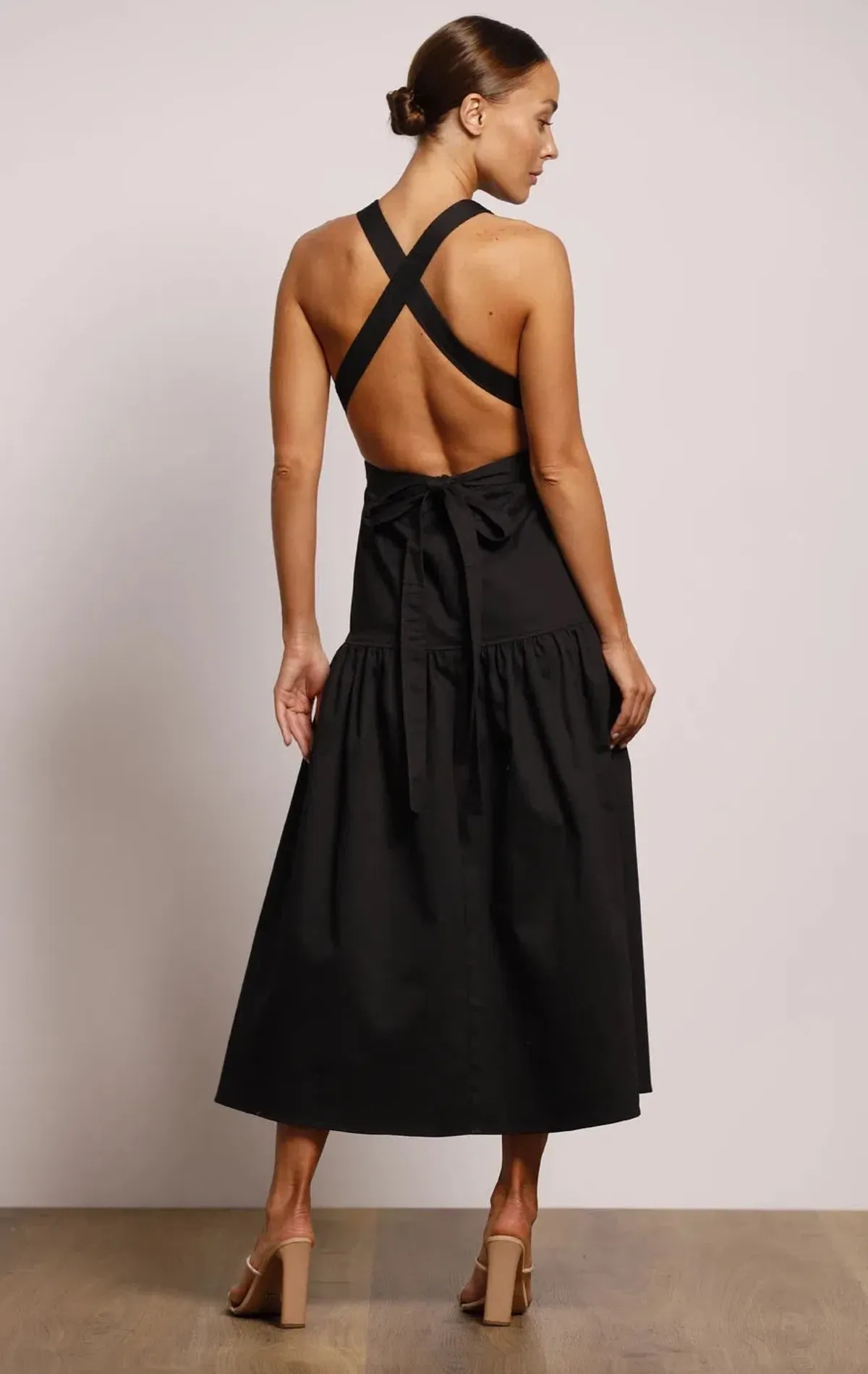 Pasduchas Mangrove Midi Dress Black Size 10 - Image 2