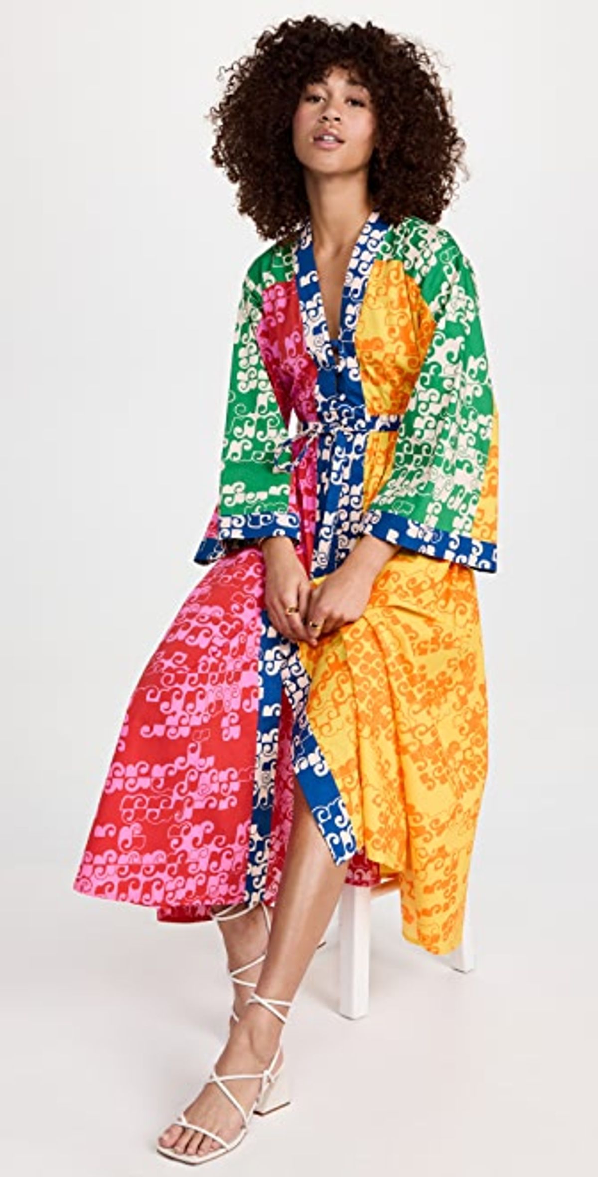 Alemais Louise Shirtdress Floral Multi Size AU 10 - Image 2