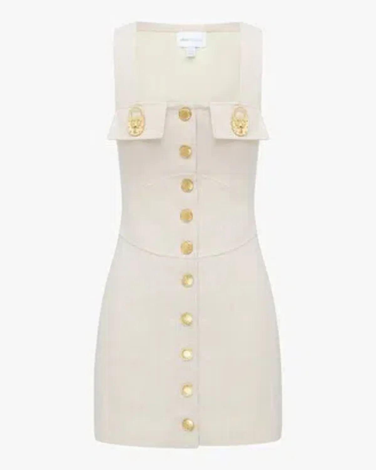 Alice McCall Queenie Mini Dress Creme Size 4 - Image 8