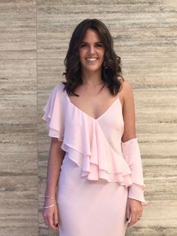 Ruby Marina Gown Blush Pink Size 6 for rent on The Volte - image 2