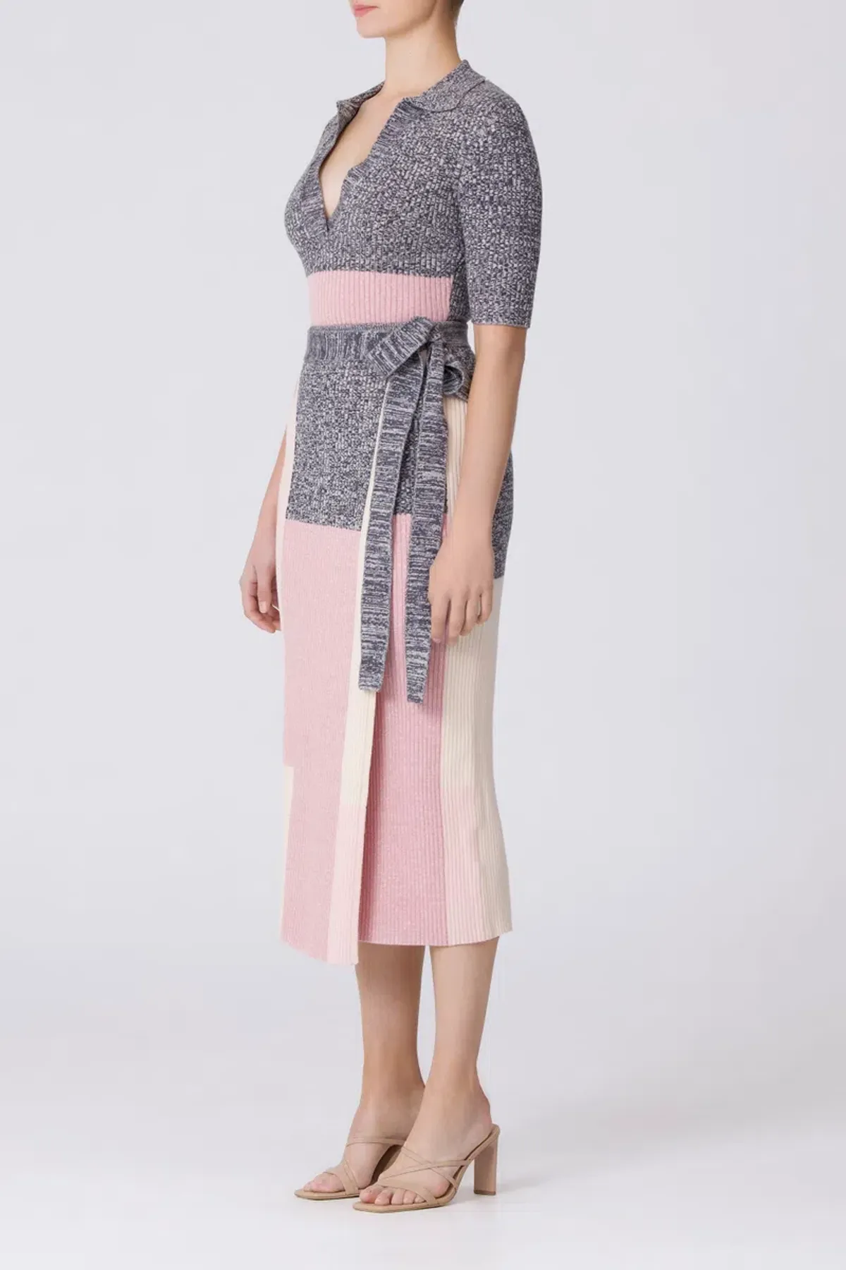 Keepsake Klara Knit Skirt and Top Set Patchwork Size 10 - Image 3