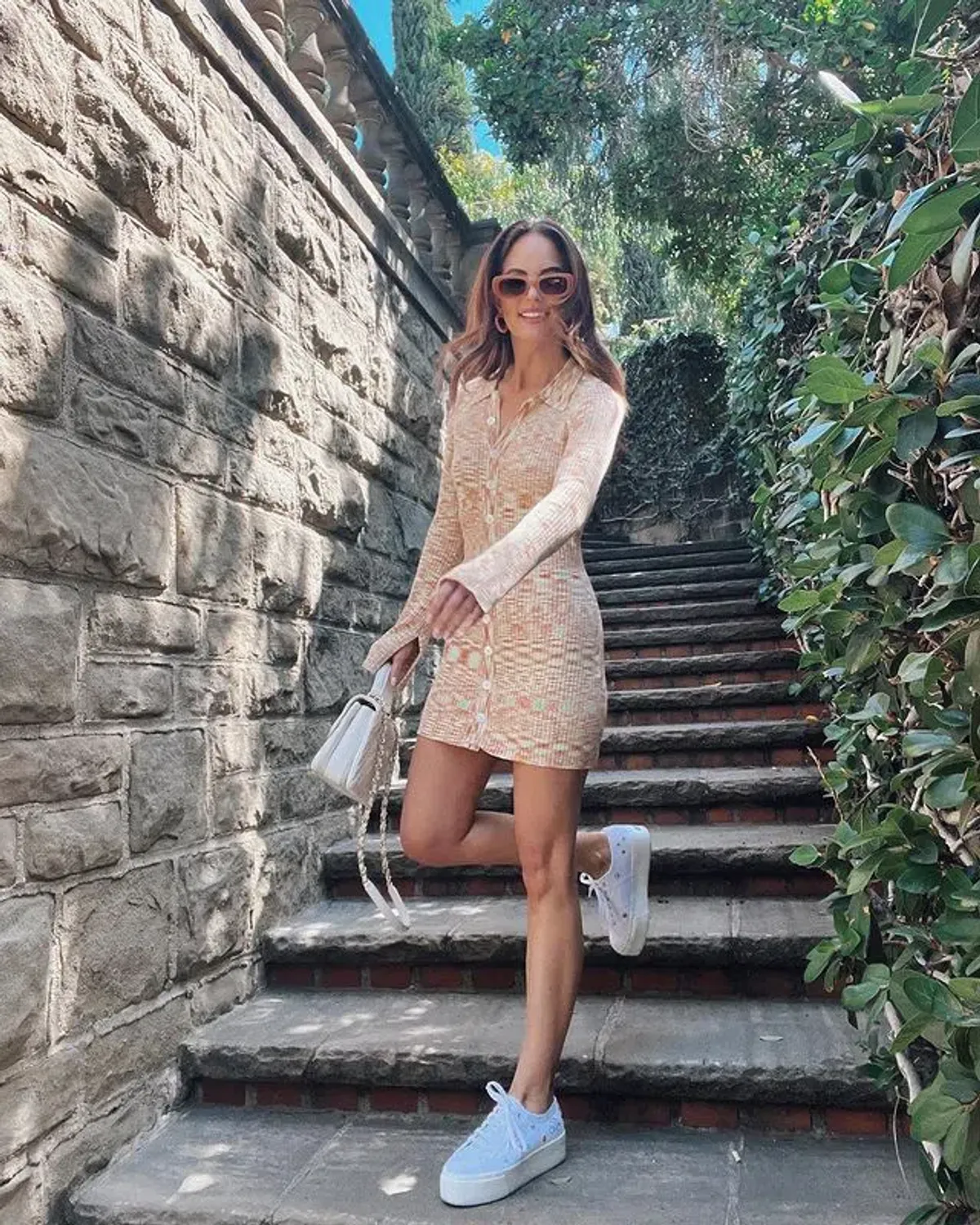 C/MEO Collective Solstice Knit Dress Sherbet Marle Size 10 - Image 6