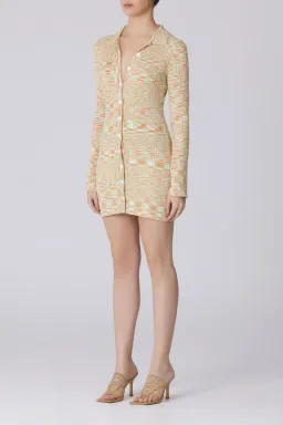 C/MEO Collective Solstice Knit Dress Sherbet Marle Size 10 for rent on The Volte - image 2