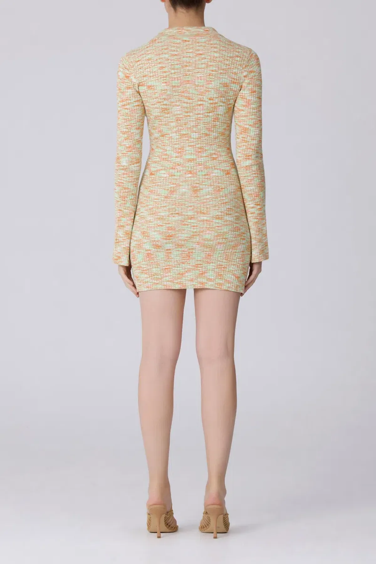 C/MEO Collective Solstice Knit Dress Sherbet Marle Size 10 - Image 5