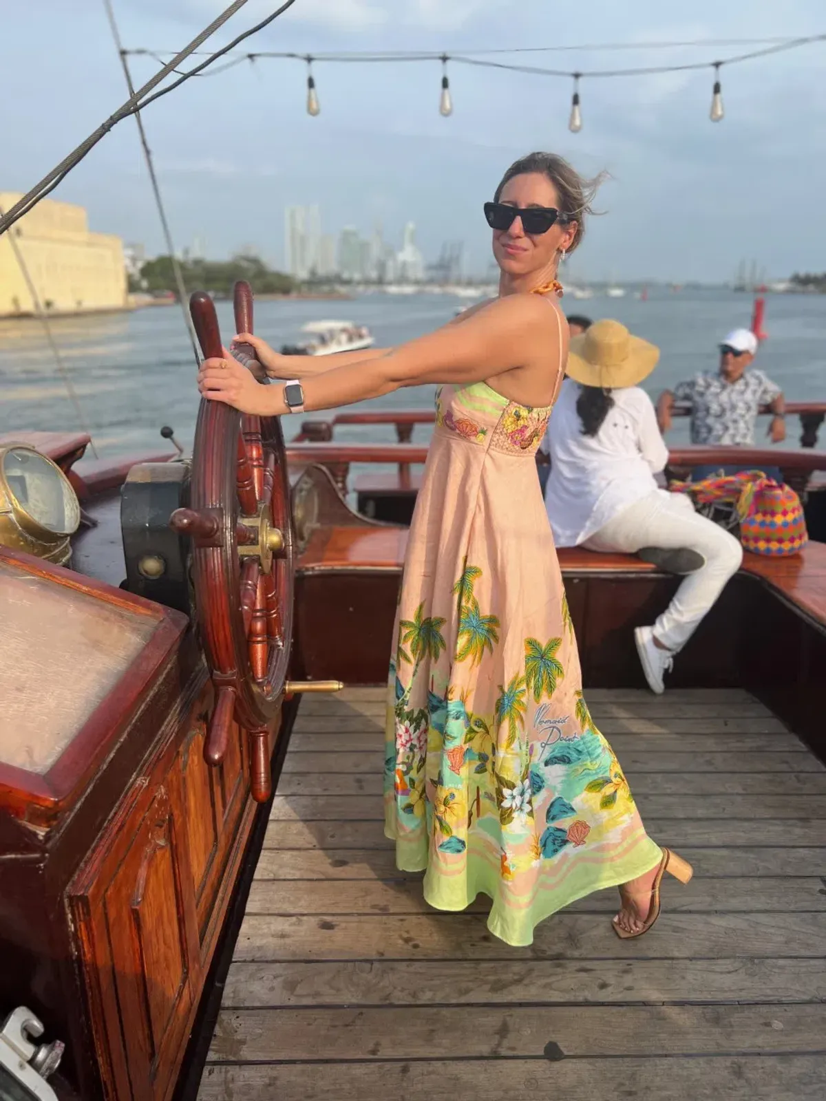 Alemais Mermaid Point Sundress Print Size 8 - Image 7