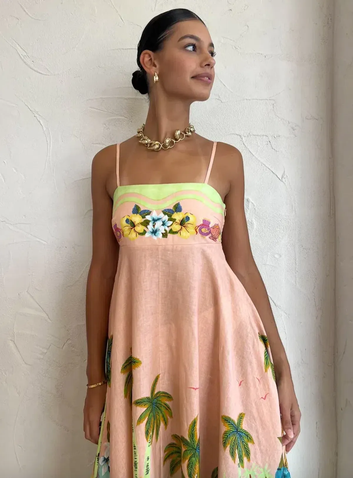 Alemais Mermaid Point Sundress Print Size 8 - Image 2