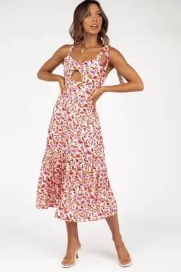 Dissh Paloma Sleeveless Midi Dress Floral Size 8 for rent on The Volte - image 1