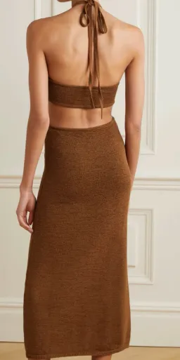 Cult Gaia Cameron Midi Dress Amber Size M / Au 10 for rent on The Volte - image 2