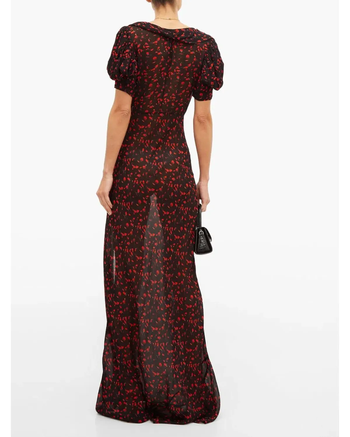 Rat & Boa Magnolia Dress in Floral Size XS/Au 6  - Image 4