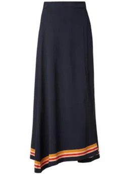 Scanlan Theodore Crepe Knit Stripe Bralette and Skirt Set Multi Size 4 for rent on The Volte - image 3