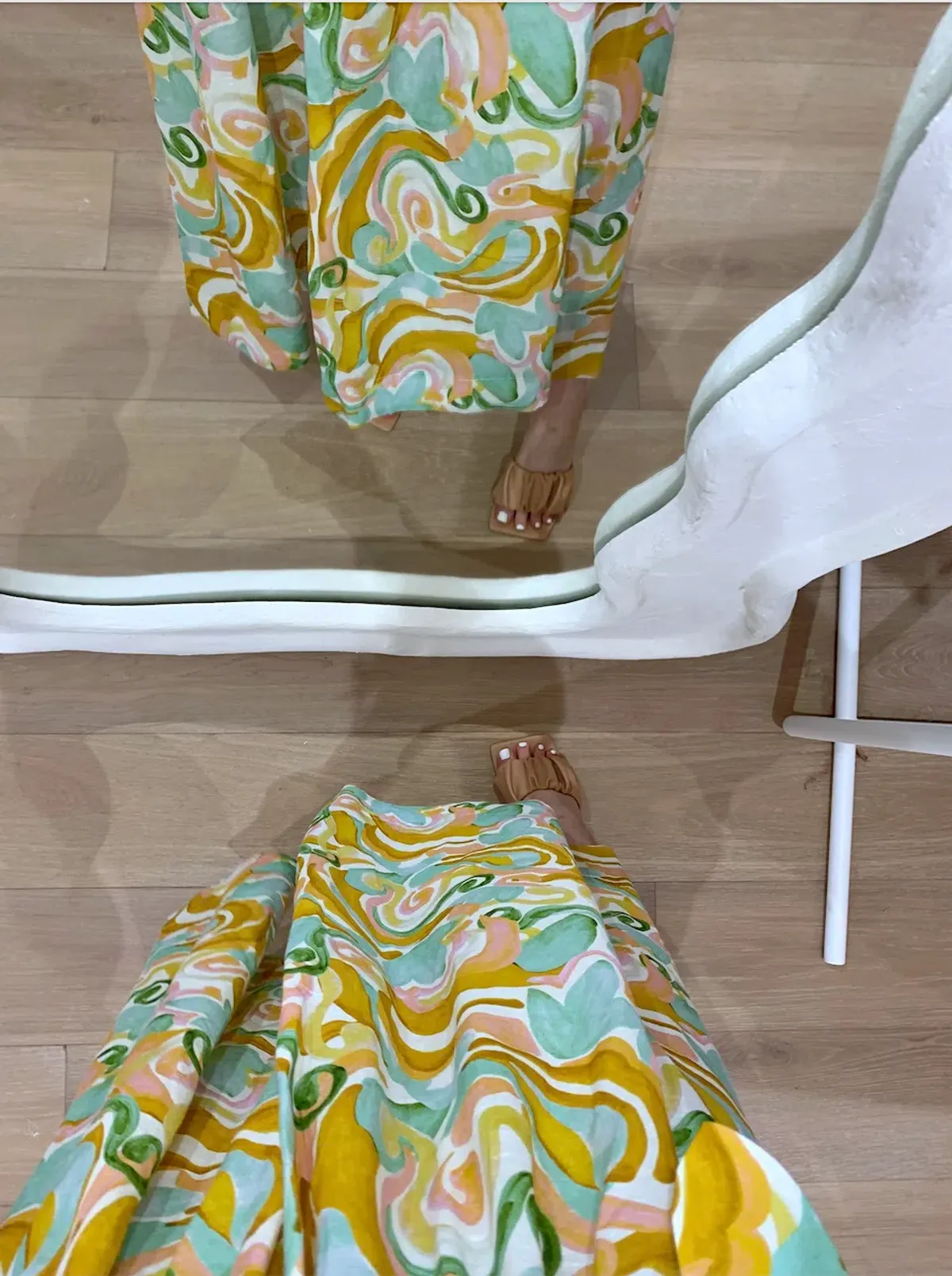 Steele Jasmine Dress Multi Print Size 6 - Image 2