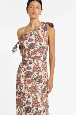 Sir The Label Bettina Off Shoulder Dress In Wiltshire Floral Size AU 10 for rent on The Volte - image 3