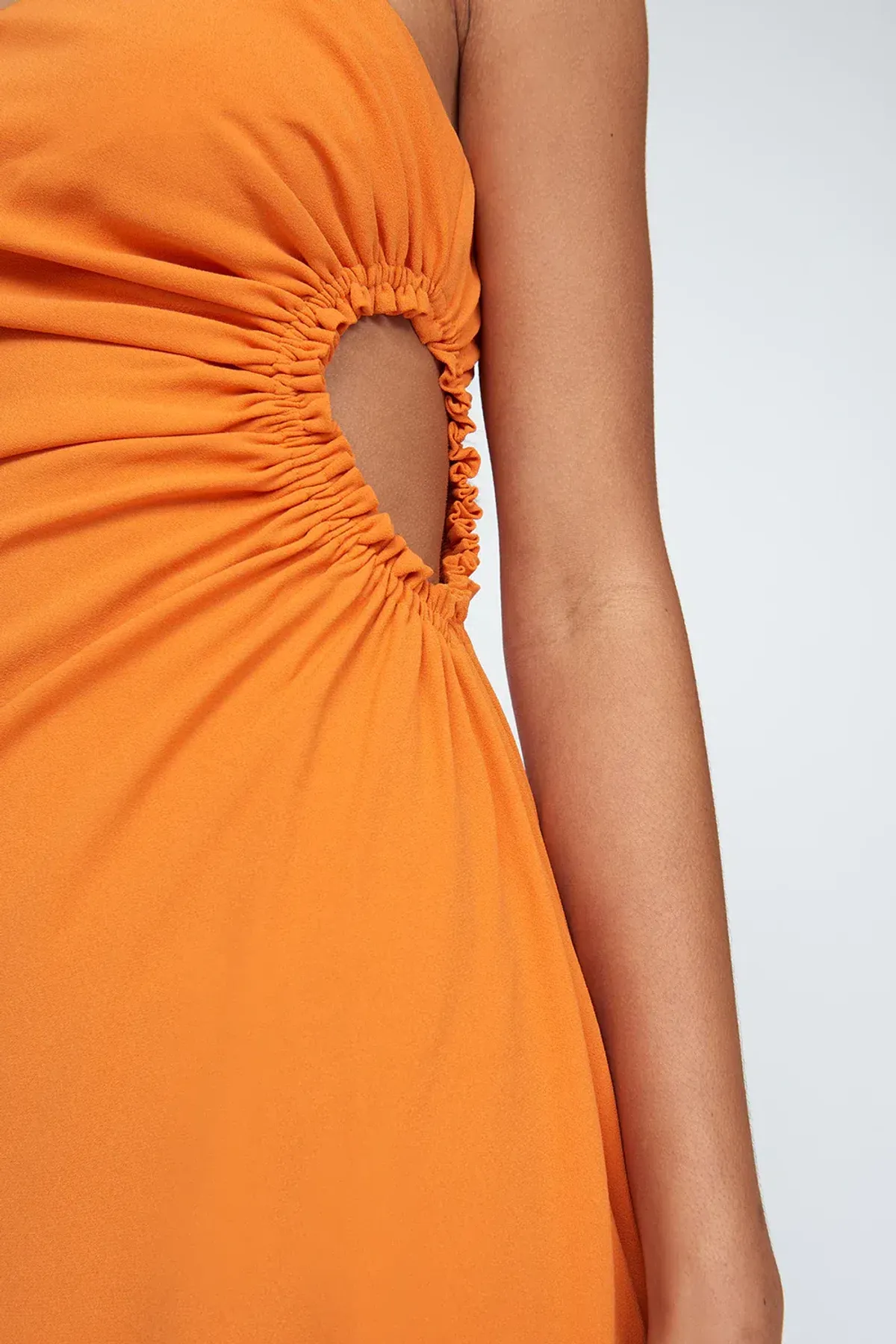 By Johnny Selena Strapless Dress in Mandarin Size 12 - Image 2