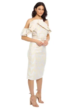 Eliya the Label Kimberly Dress Cream Size 14 for rent on The Volte - image 1