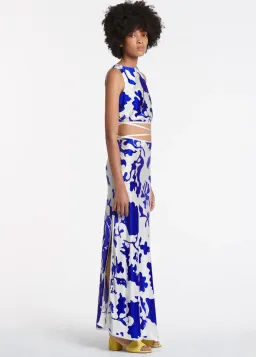 Sir the Label Esme Deconstructed Skirt Print Size 6 for rent on The Volte - image 2