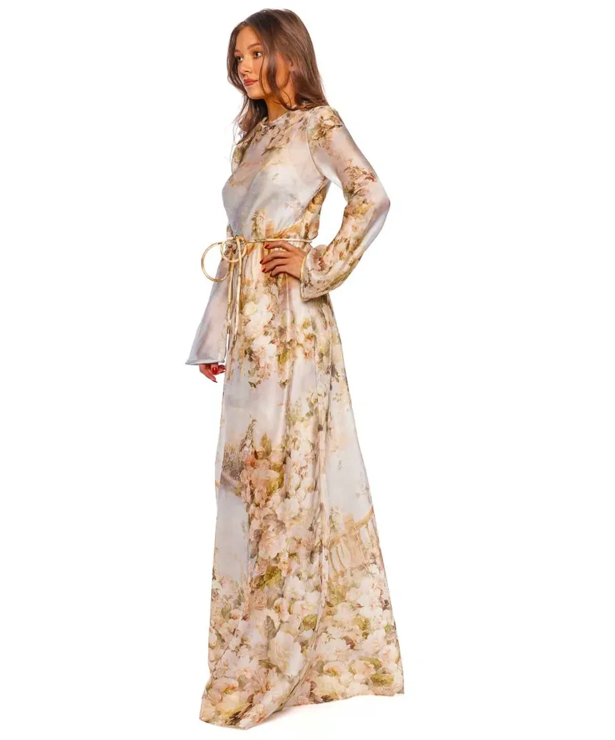 Zimmermann Luminosity Bias Silk Dress - Size 0P / AU 6 - Image 4