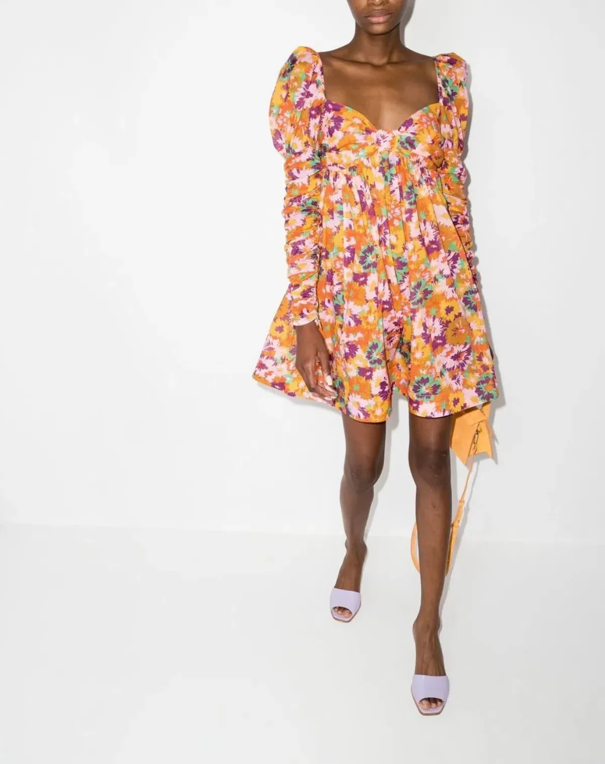 Zimmermann Violet Twist Floral Mini Dress Floral Size 4/ Au 16 - Image 1