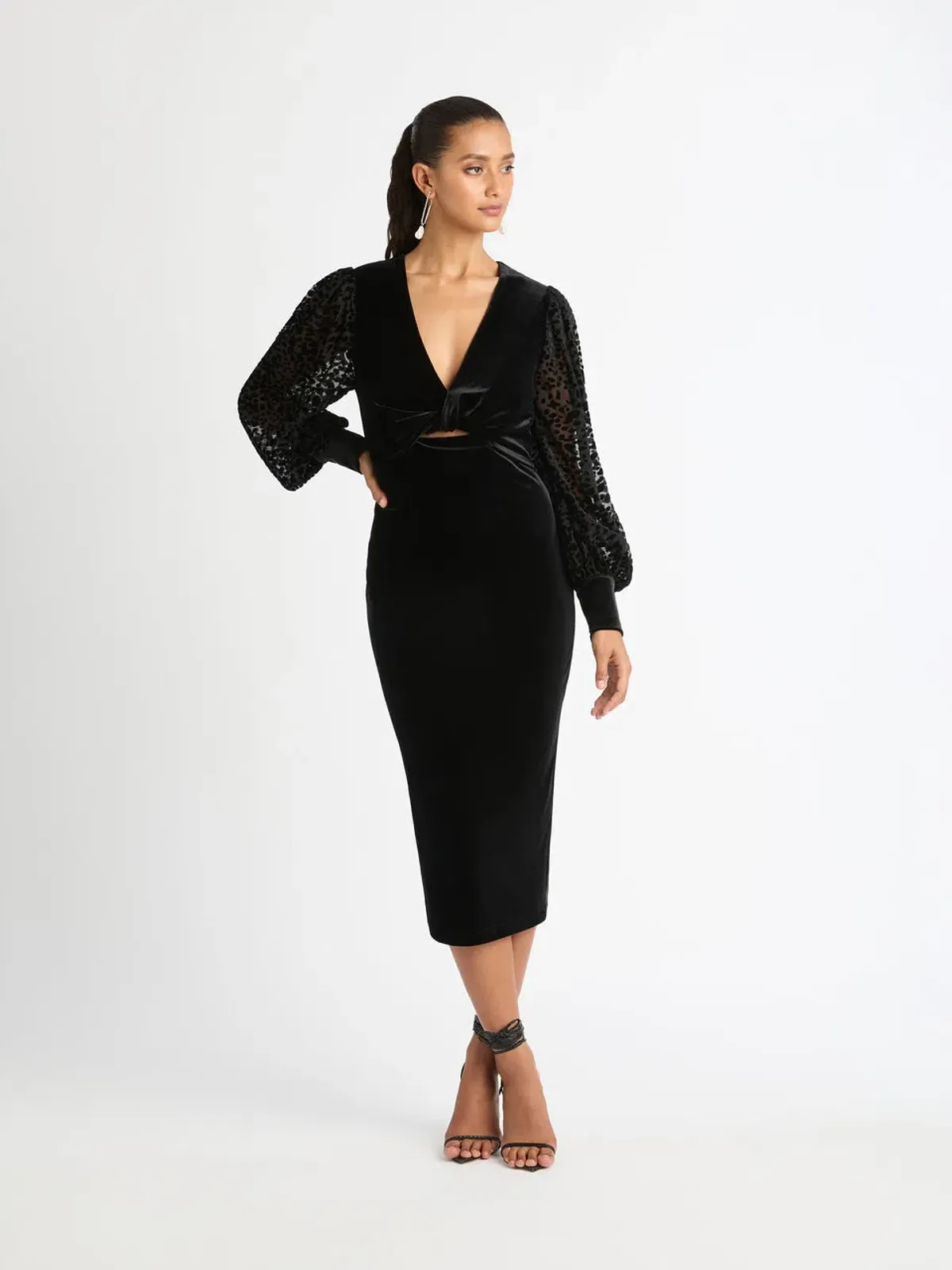 Sheike Elite Dress Black Size 18 - Image 1