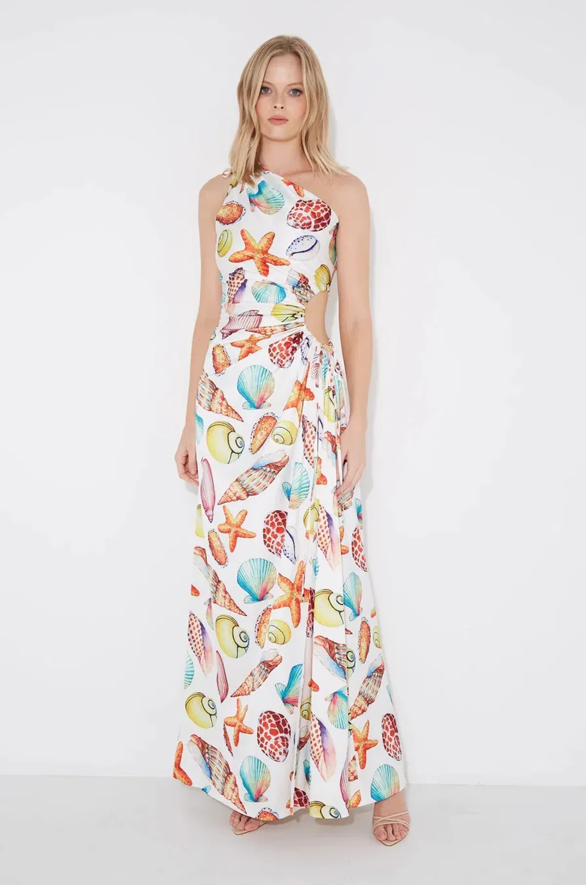 Sonya Moda Nour De La Mer Maxi Dress Print Size 10 - Image 4