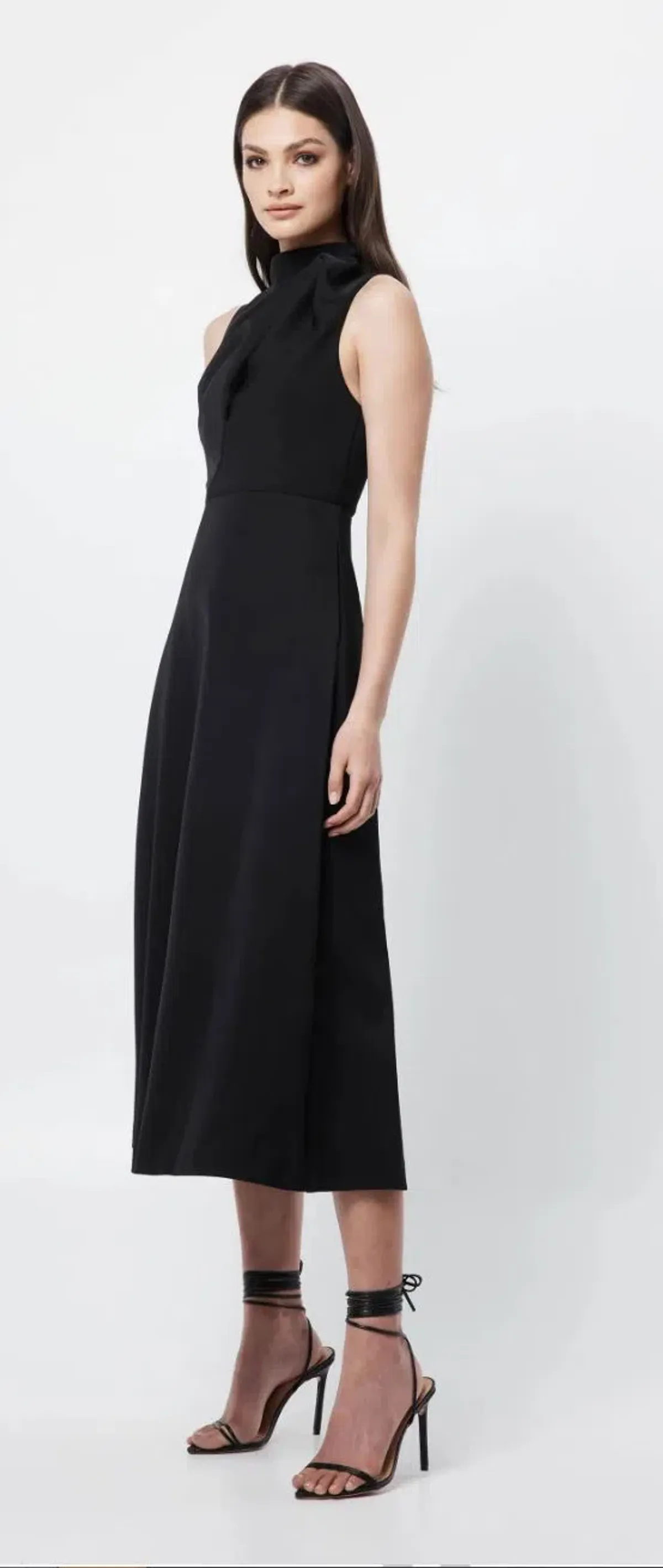 Mossman Cosmic Maxi Dress Black Size AU 6 - Image 3
