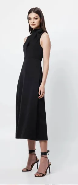 Mossman Cosmic Maxi Dress Black Size AU 6 for rent on The Volte - image 3