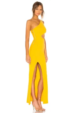 Revolve NBD X Naven Marissa Dress Canary Yellow Size 4 for rent on The Volte - image 2