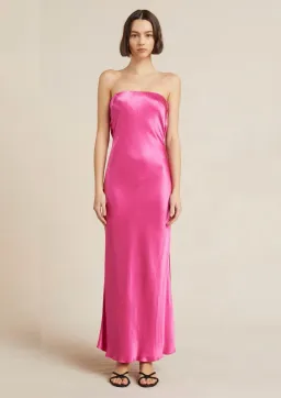 Bec & Bridge Moon Dance Dress Pink Size 8 for rent on The Volte - image 1