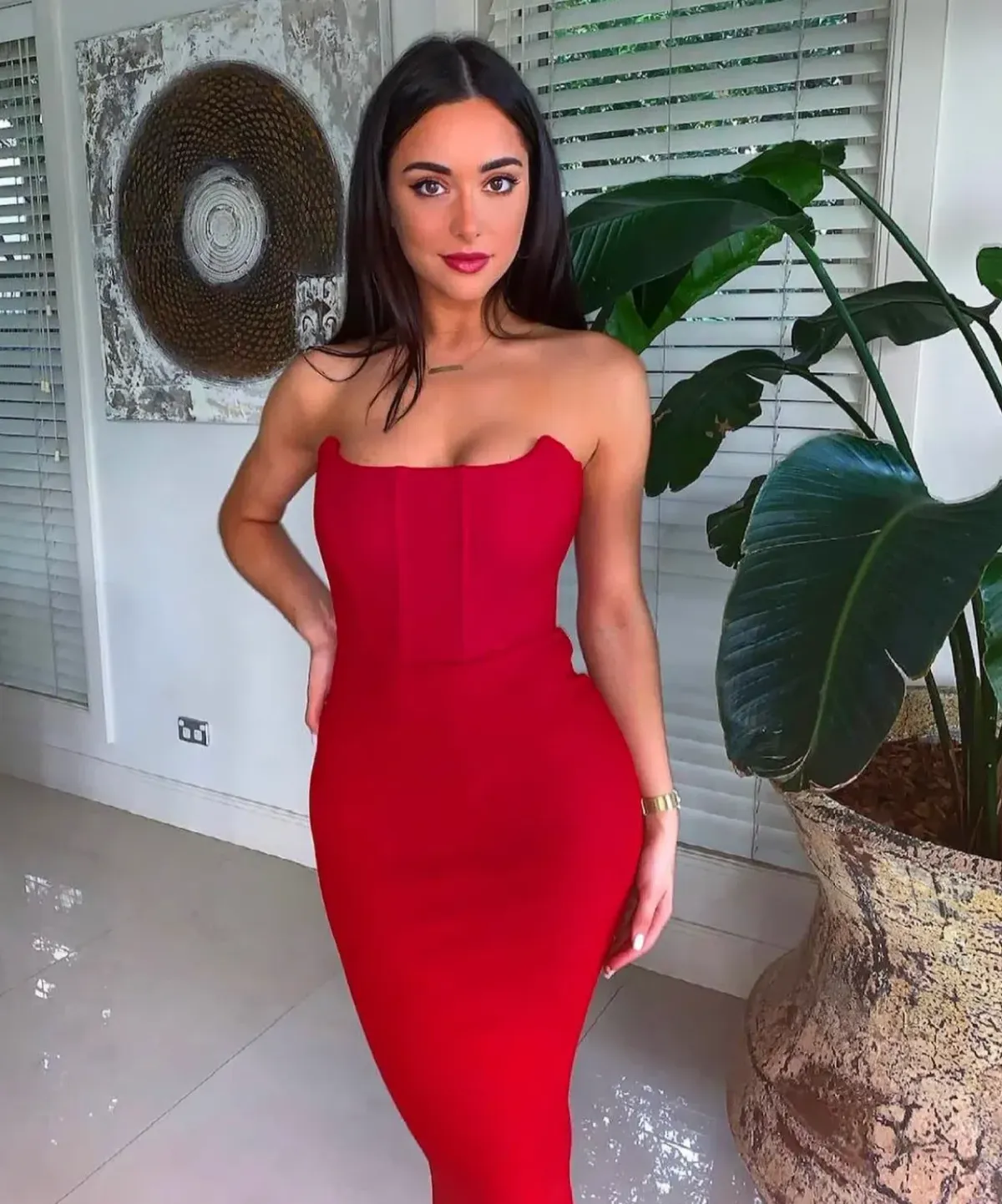 Zachary the Label Elvira Gown Red Size 4 - Image 2