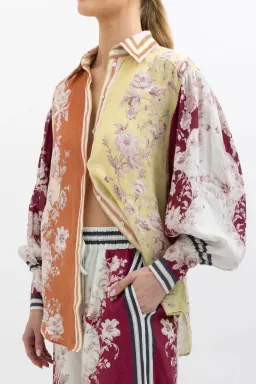 Alemais Marlow Shirt and Pant Set Floral Size AU 10 for rent on The Volte - image 11