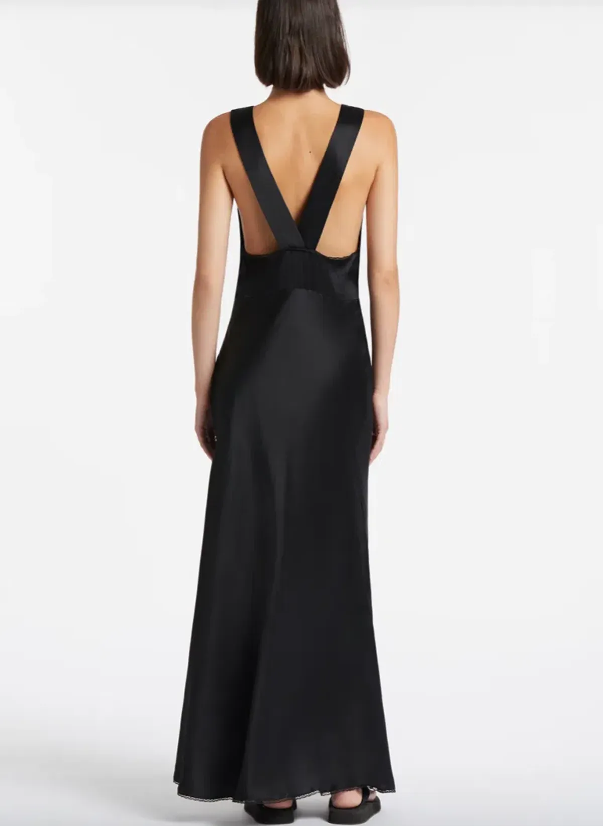 Sir the Label Aries Cut Out Gown Black Size 6 - Image 3