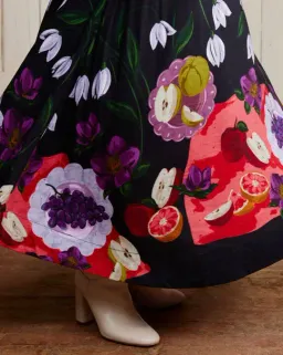 Binny  The Laden Table  Maxi Dress Print Size 14 for rent on The Volte - image 4