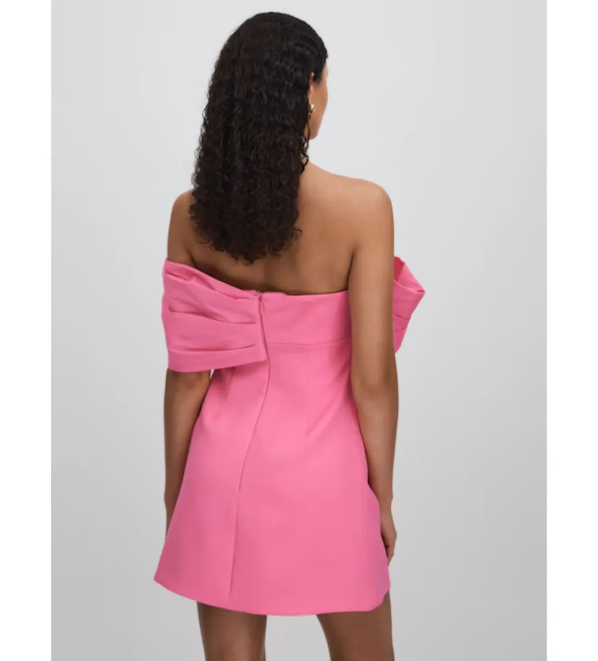 Rachel Gilbert Kace Mini Dress in Pink Size 4/AU14 - Image 3