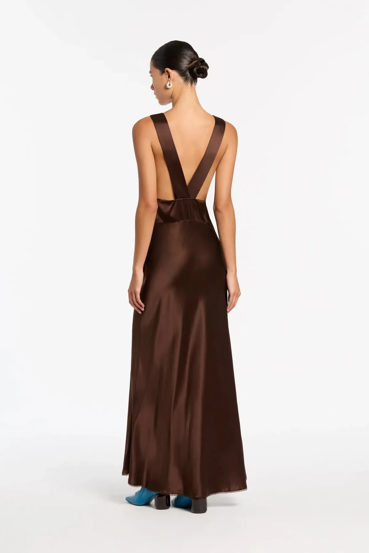Sir the Label Aries Cut Out Gown Brown Size 2 / Au 10 - Image 2