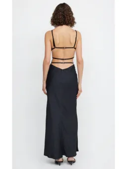 Bec & Bridge Diamond Days Strap Maxi Dress Black Size AU 6 for rent on The Volte - image 2