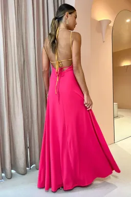 Hansen and Gretel Charlee Gown Pink Size S / AU 8 for rent on The Volte - image 4