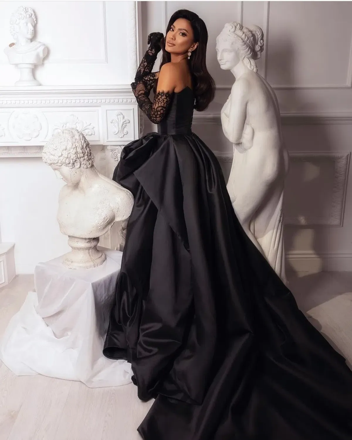 Drenusha Xharra Liliane Dress Black Size 8 - Image 6