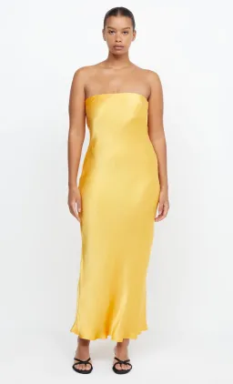 Bec & Bridge Moon Dance Strapless Dress Mango Size AU 10 for rent on The Volte - image 5