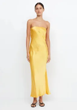 Bec & Bridge Moon Dance Strapless Dress Mango Size AU 10 for rent on The Volte - image 1