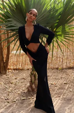 Rat & Boa Costella Dress Black Size XS / AU 6 for rent on The Volte - image 2