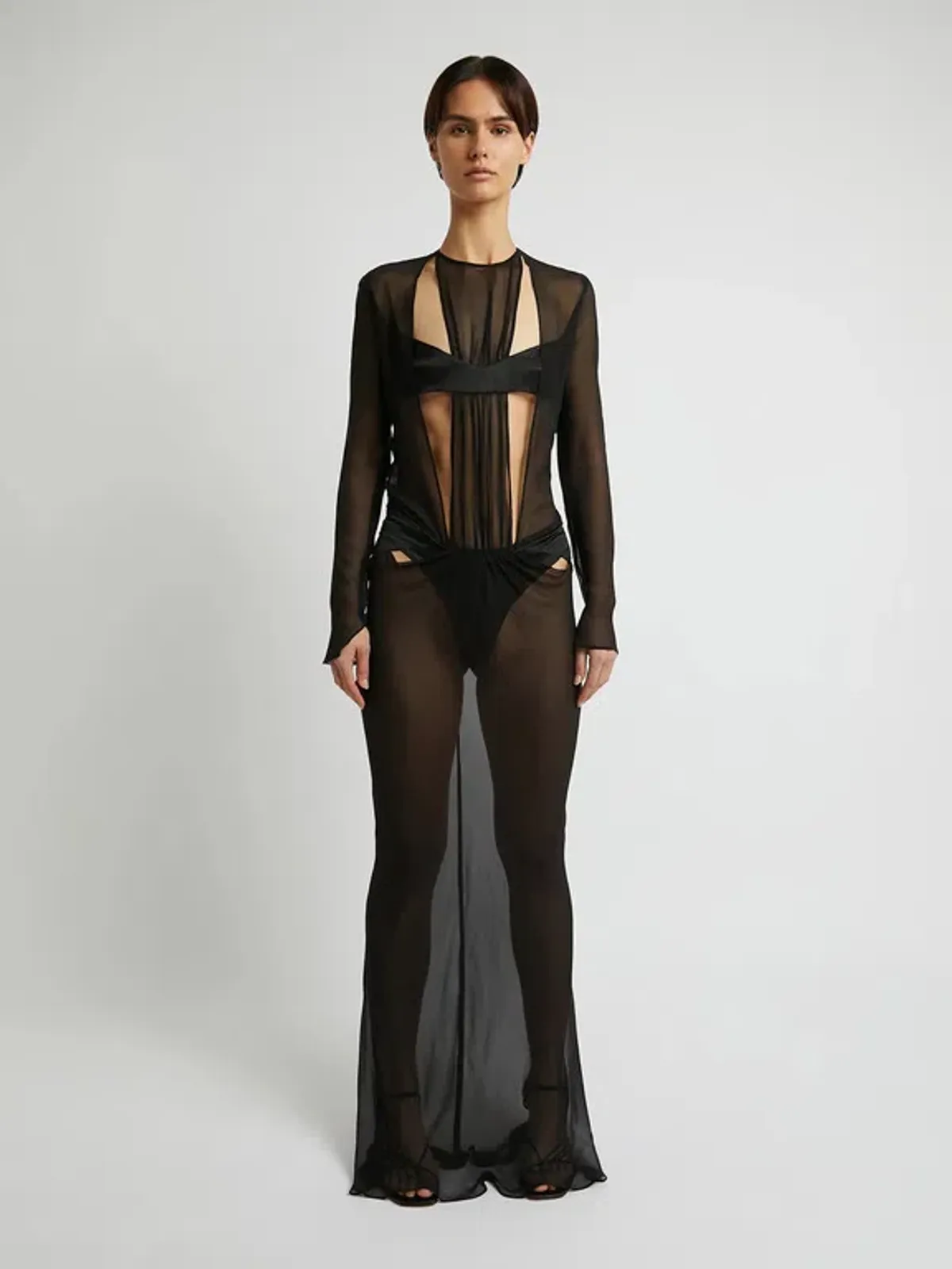 Christopher Esber Boudica Dress Black Size AU 8 / S - Image 1