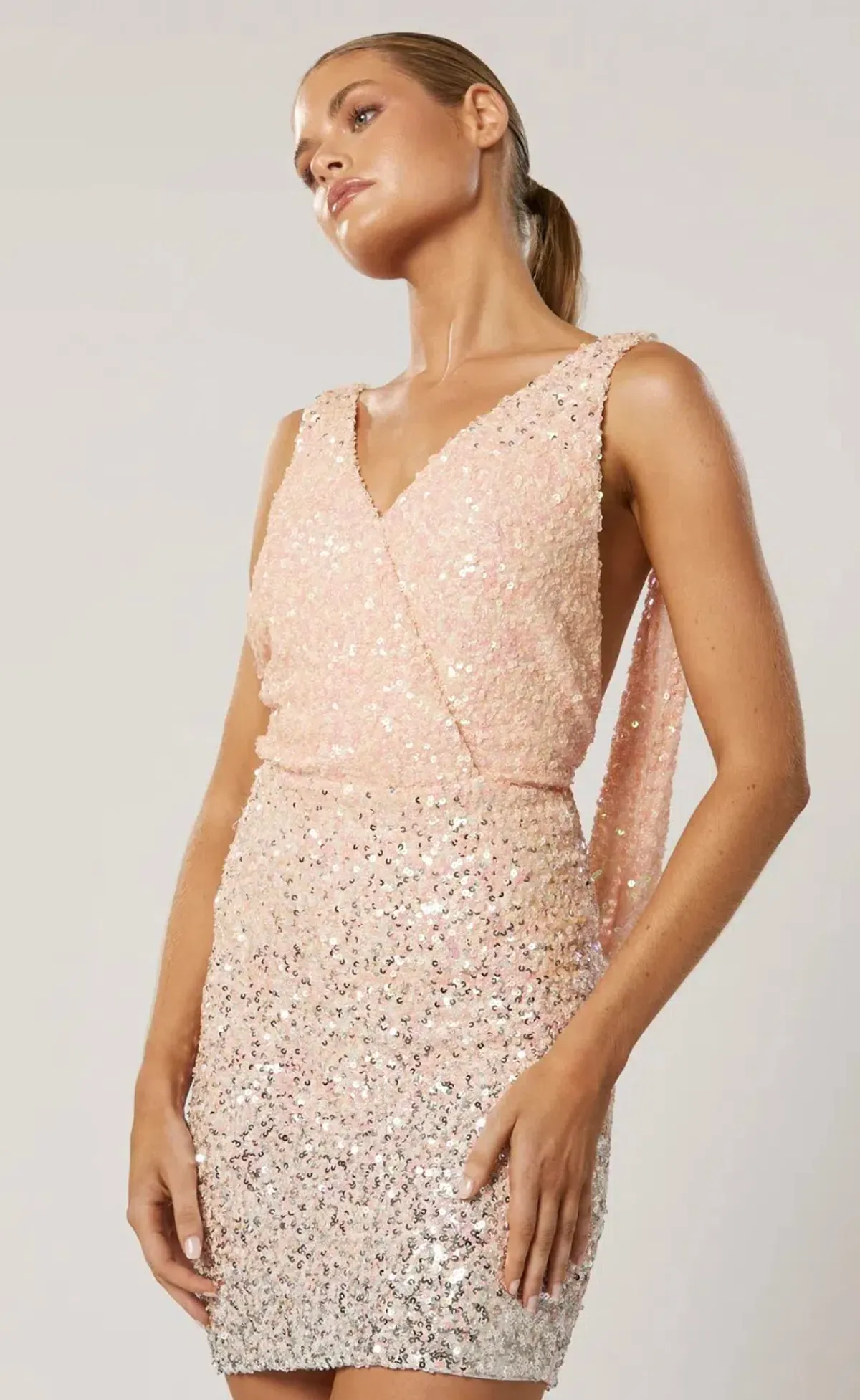 Winona Zaila Short Dress Sequin Size XS / Au 6 - Image 2