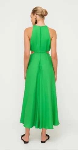 Sheike Gallery Maxi Dress Green Size AU 6  for rent on The Volte - image 2